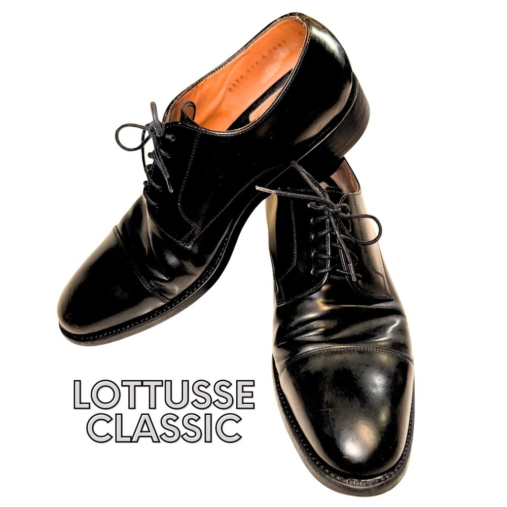 Lottusse 1877 Handmade Classic Derby‎ Cap Toe Lace Up